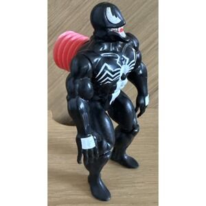 ToyBiz Marvel Superheroes Venom Living Skin Slime Pores Action Figure '91 Intact